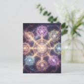 Die 7 Chakren´7 Feestdagenkaart (Staand voorkant)