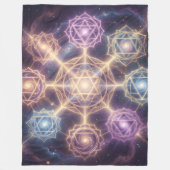 Die 7 Chakren´7 Fleece Deken (Voorkant)
