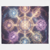 Die 7 Chakren´7 Fleece Deken (Voorkant (Horizontaal))