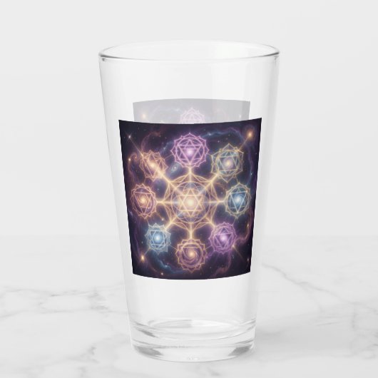 Die 7 Chakren´7 Glas (Achterkant)