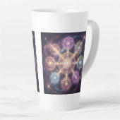 Die 7 Chakren´7 Latte Mok (Rechterhoek)