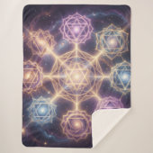 Die 7 Chakren´7 Sherpa Deken (Voorkant)