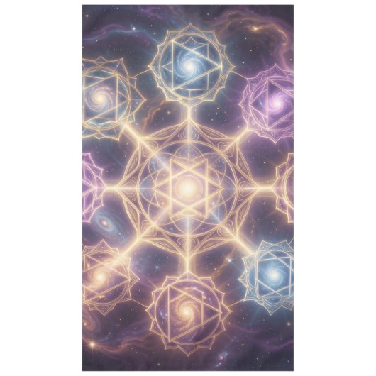 Die 7 Chakren´7 Tafelkleed (Voorkant)