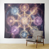 Die 7 Chakren´7 Wandkleed (In Situ (horizontaal))