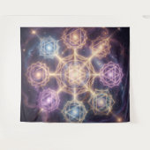 Die 7 Chakren´7 Wandkleed (Voorkant (horizontaal))