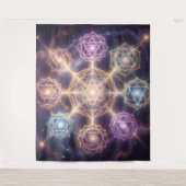 Die 7 Chakren´7 Wandkleed (Voorkant)