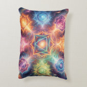 Die 7 Chakren´8 Accent Kussen (Achterkant (Verticaal))