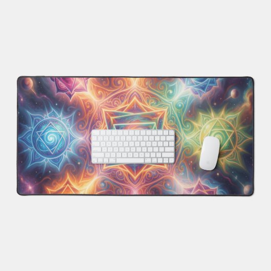 Die 7 Chakren´8 Bureaumat (Keyboard & Muis)