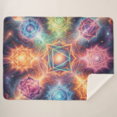 Die 7 Chakren´8 Sherpa Deken (Voorkant (horizontaal))