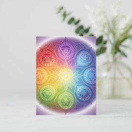 Die 7 Chakren´9 Briefkaart