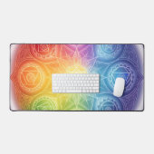 Die 7 Chakren´9 Bureaumat (Keyboard & Muis)