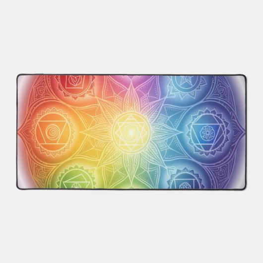 Die 7 Chakren´9 Bureaumat (Voorkant)