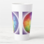 Die 7 Chakren´9 Latte Mok (Voorkant)