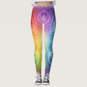 Die 7 Chakren´9 Leggings (Voorkant)