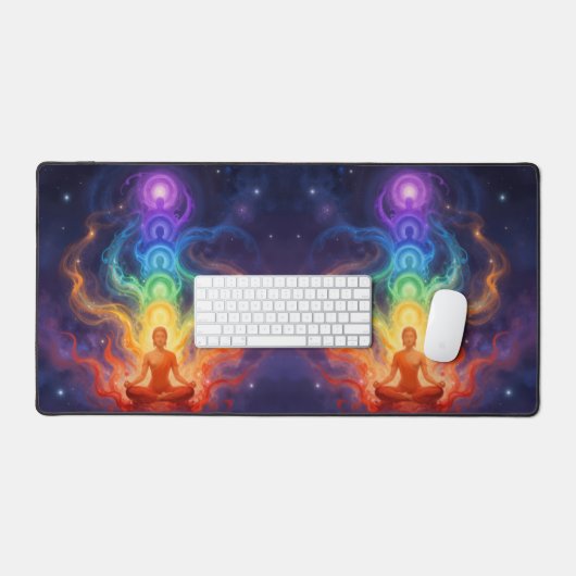 Die 7 Chakren Bureaumat (Keyboard & Muis)