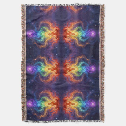 Die 7 Chakren Deken (Voorkant Verticaal)