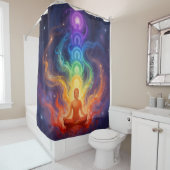 Die 7 Chakren Douchegordijn (In situ)