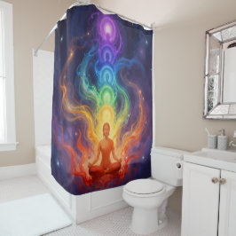 Die 7 Chakren Douchegordijn