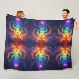 Die 7 Chakren Fleece Deken