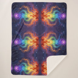 Die 7 Chakren Sherpa Deken