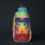 Die 7 Chakren Sling Bag<br><div class="desc">Die 7 Chakren sind Energiezentren entlang der Wirbelsäule,  die verschiedene Lebensbereiche beeinflussen – von Sicherheit und Kreativität über Selbstbewusstsein und Liebe bis hin zu Kommunikation,  Intuition und Spiritualität. Im Gleichgewicht fördern sie Harmonie,  innere Kraft und ganzheitliches Wohlbefinden.</div>