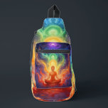 Die 7 Chakren Sling Bag<br><div class="desc">Die 7 Chakren sind Energiezentren entlang der Wirbelsäule,  die verschiedene Lebensbereiche beeinflussen – von Sicherheit und Kreativität über Selbstbewusstsein und Liebe bis hin zu Kommunikation,  Intuition und Spiritualität. Im Gleichgewicht fördern sie Harmonie,  innere Kraft und ganzheitliches Wohlbefinden.</div>