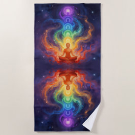 Die 7 Chakren Strandlaken