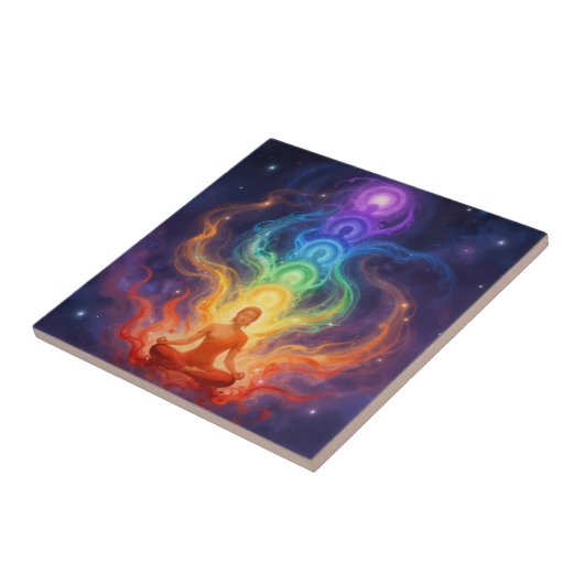 Die 7 Chakren Tegeltje (Zijkant)