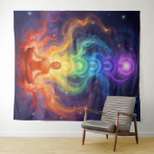 Die 7 Chakren Wandkleed (In Situ (horizontaal))