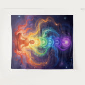 Die 7 Chakren Wandkleed (Voorkant (horizontaal))