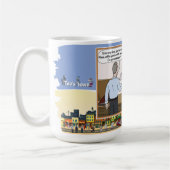 Die A Rhea | Literal Wordplay Humor Classic Koffiemok (Links)