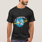 Die Antwort ist 42 Sci-Fi Nerd T-shirt (Voorkant)