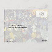 Die Arenas van Arles door Vincent van Gogh Briefkaart (Achterkant)