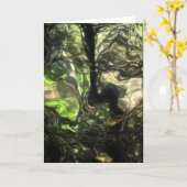 Die avond in Max's Room.. een bos grow & Grew. Kaart (Gele Bloem)