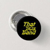 Die band uit de jaren '90 - Klassieke Logo Button (Voorkant /achterkant)