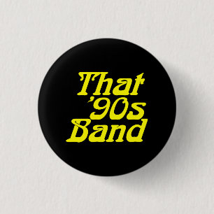 Die band uit de jaren '90 - Klassieke Logo Button