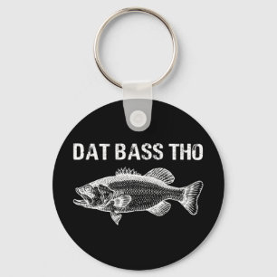 Die Bass Tho Funny Vist Sleutelhanger