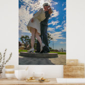 Die beroemde kus poster (Keuken)