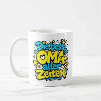 die beste oma aller zeiten graffiti 1 koffiemok