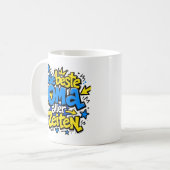 die beste oma aller zeiten graffiti 6 koffiemok (Voorkant links)