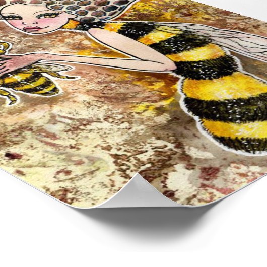 Die Bienenkönigin Poster (Hoek)