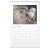 Die biggen - 2017 Animal Wall Calendar Kalender (Jan 2027)