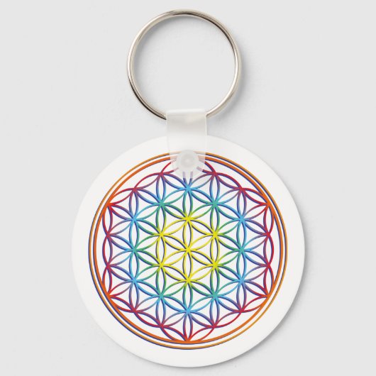 die Blume des Lebens Sleutelhanger (Voorkant)