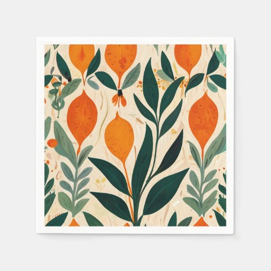 Die boerderijgloed servet (Voorkant)