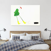 Die Boots 2014 Canvas Afdruk (Insitu (Slaapkamer))