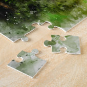 Die Brücke im Wald - Legpuzzel (Zijkant)
