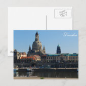Die Brühlsche Terrasse in Dresden Briefkaart (Voorkant / Achterkant)