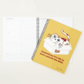 Die Cat Life Cat in een doos met naam Planner (Display)