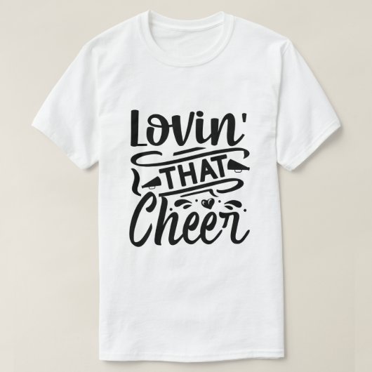 Die Cheer T-Shirt Leuk Vinden (Design voorkant)