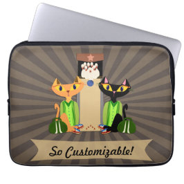 Die coole steegkatten laptop sleeve